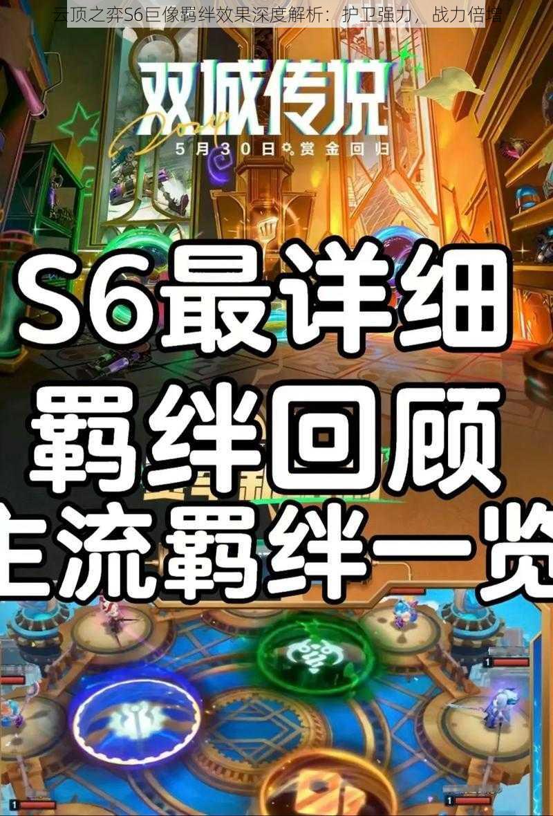 云顶之弈S6巨像羁绊效果深度解析:护卫强力,战力倍增