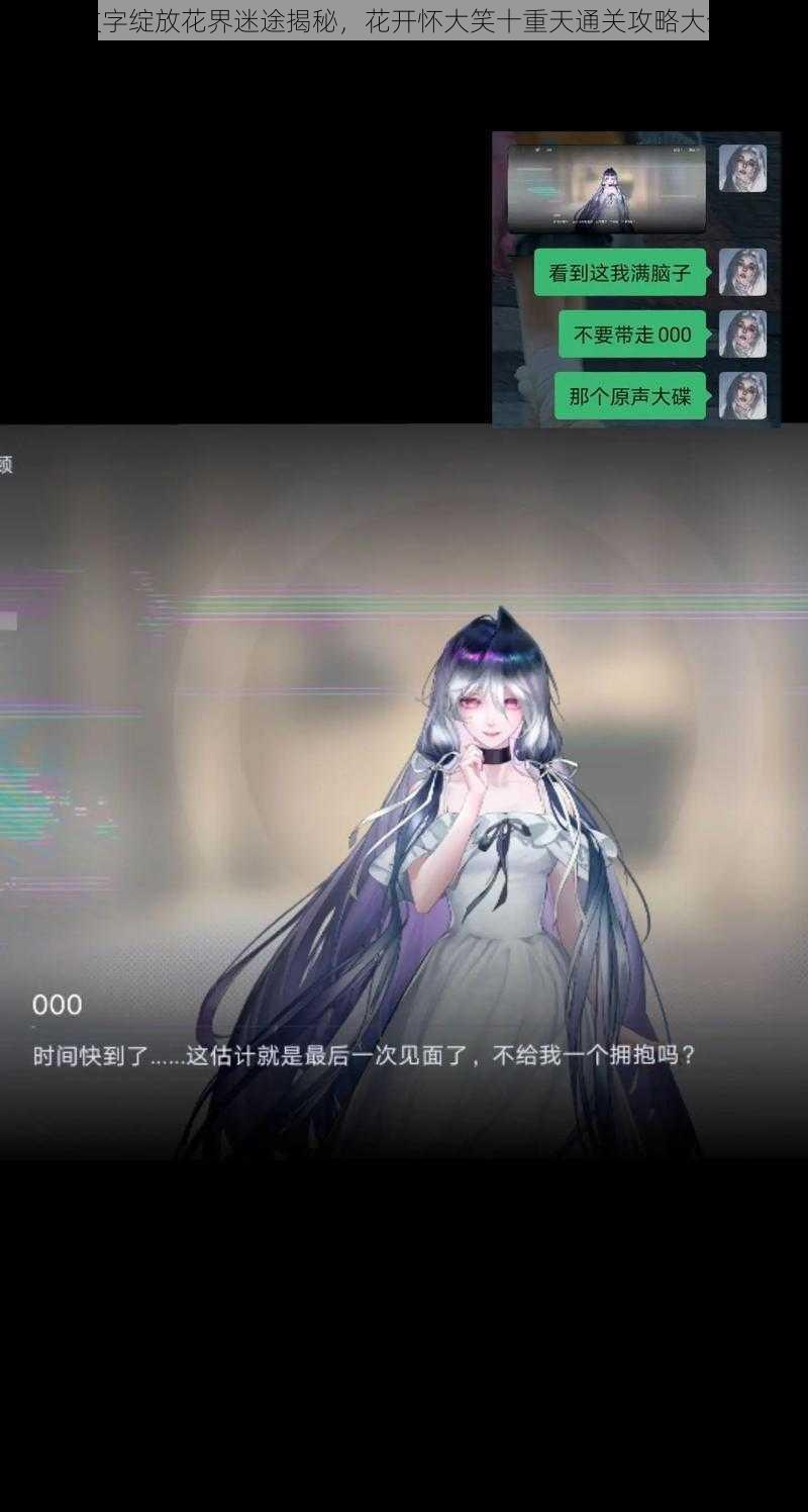 文字绽放花界迷途揭秘,花开怀大笑十重天通关攻略大全