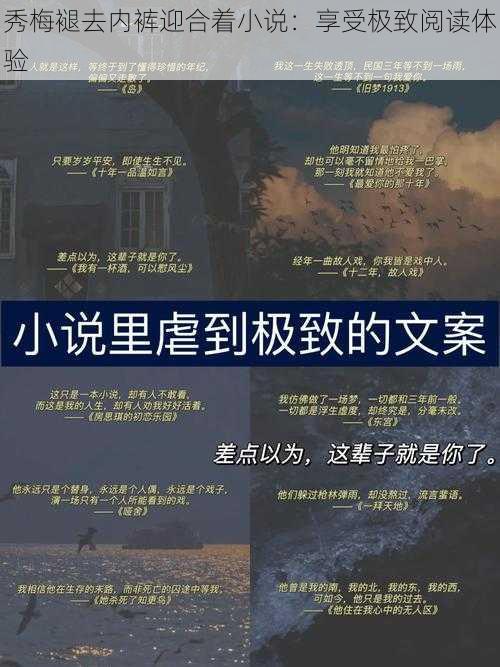 秀梅褪去内裤迎合着小说:享受极致阅读体验