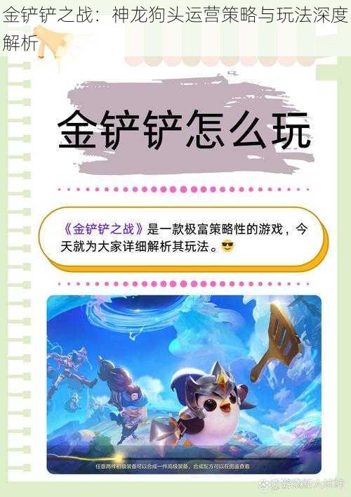 金铲铲之战:神龙狗头运营策略与玩法深度解析
