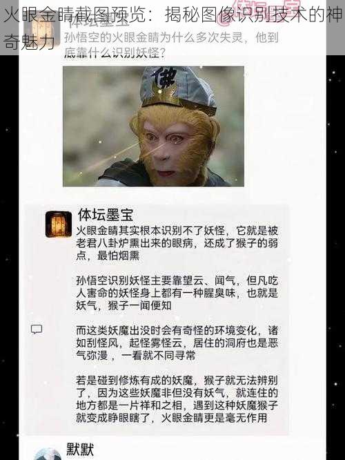 火眼金睛截图预览:揭秘图像识别技术的神奇魅力