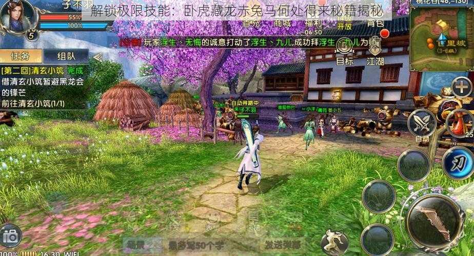 解锁极限技能:卧虎藏龙赤兔马何处得来秘籍揭秘