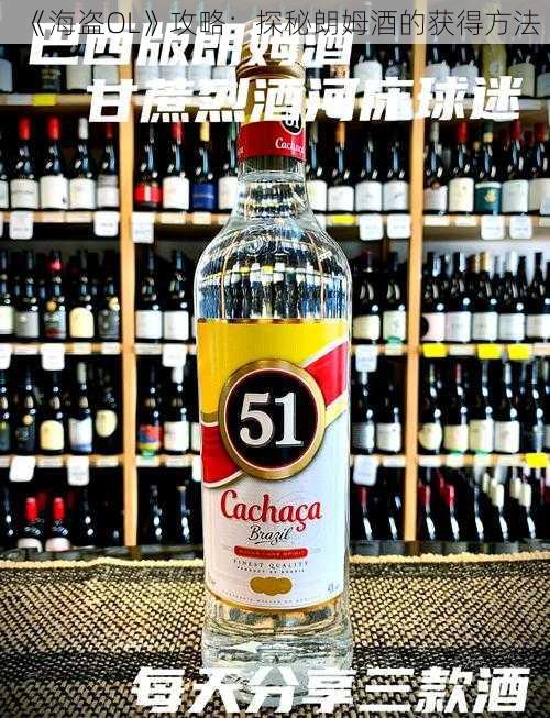 《海盗OL》攻略:探秘朗姆酒的获得方法