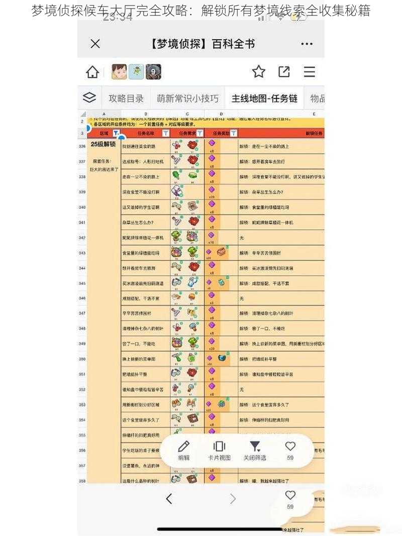 梦境侦探候车大厅完全攻略:解锁所有梦境线索全收集秘籍