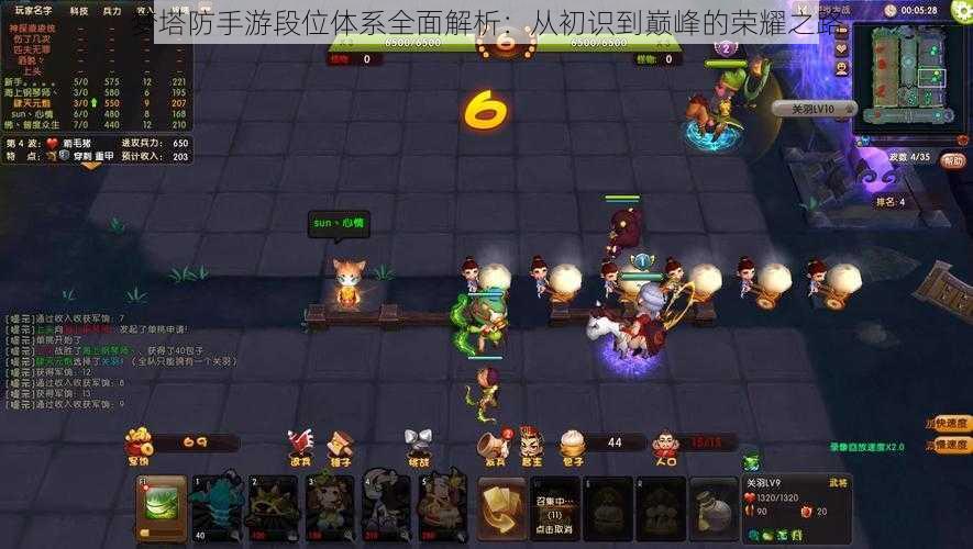 梦塔防手游段位体系全面解析:从初识到巅峰的荣耀之路