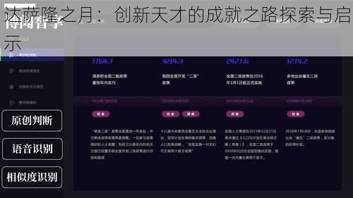 达萨隆之月:创新天才的成就之路探索与启示