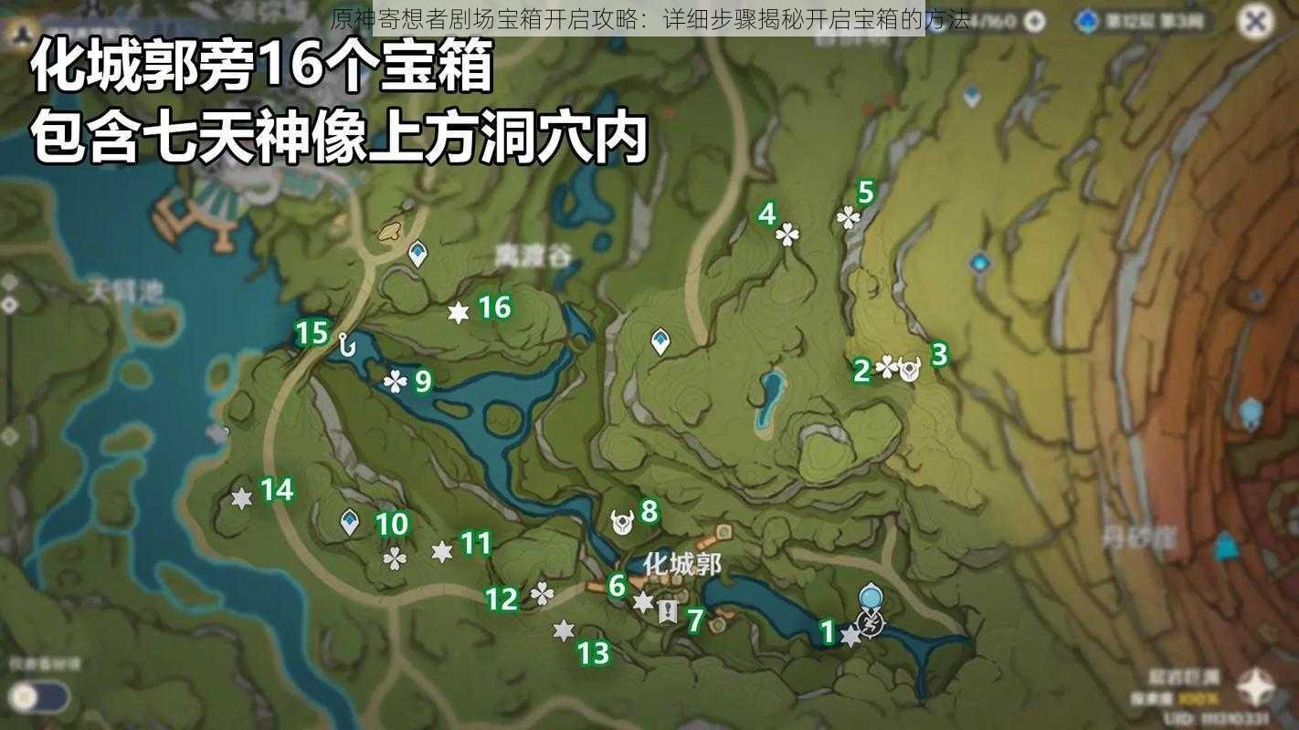 原神寄想者剧场宝箱开启攻略:详细步骤揭秘开启宝箱的方法