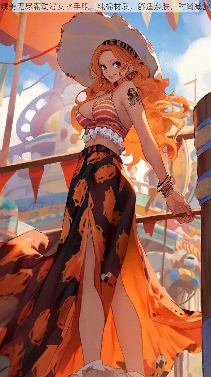 娜美无尽滿动漫女水手服,纯棉材质,舒适亲肤,时尚减龄