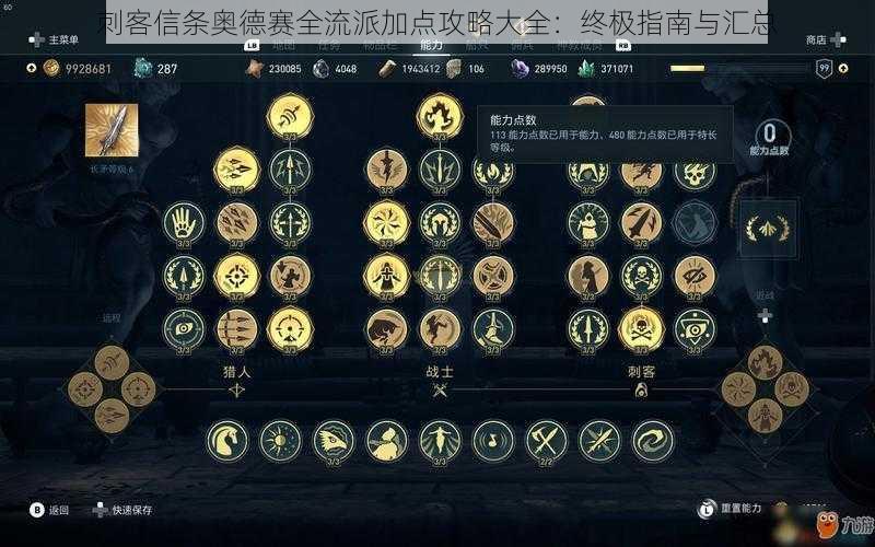 刺客信条奥德赛全流派加点攻略大全:终极指南与汇总