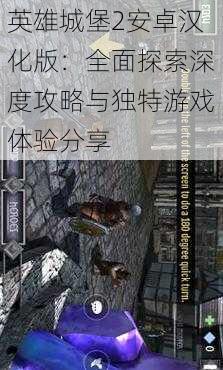 英雄城堡2安卓汉化版:全面探索深度攻略与独特游戏体验分享
