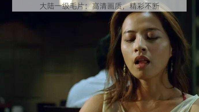 大陆一级毛片:高清画质,精彩不断