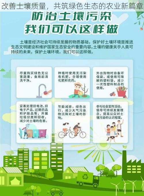 改善土壤质量,共筑绿色生态的农业新篇章