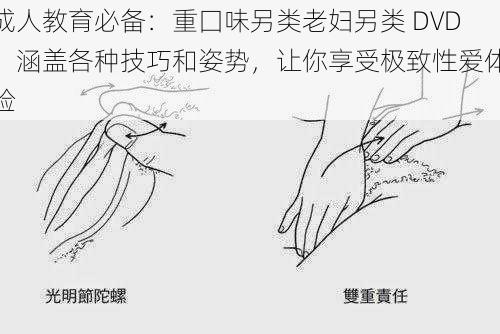 成人教育必备:重囗味另类老妇另类 DVD,涵盖各种技巧和姿势,让你享受极致性爱体验