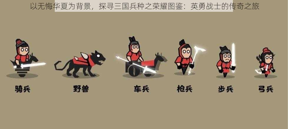 以无悔华夏为背景,探寻三国兵种之荣耀图鉴:英勇战士的传奇之旅