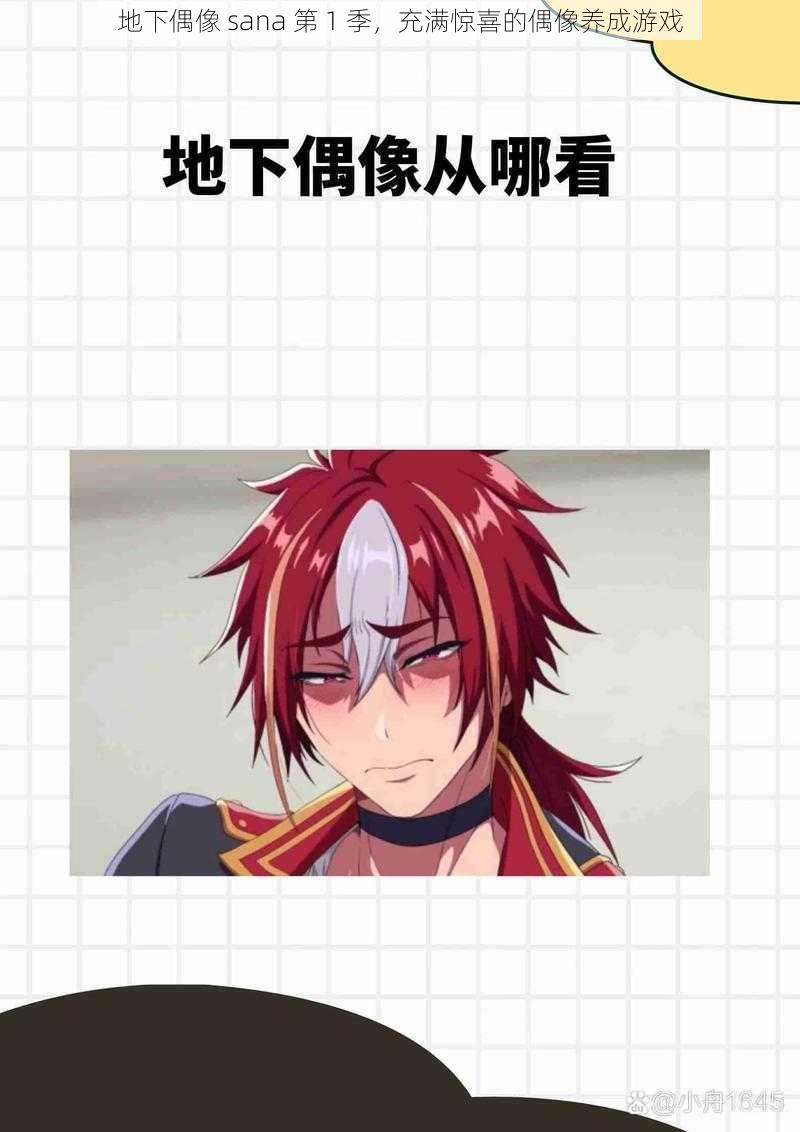 地下偶像 sana 第 1 季,充满惊喜的偶像养成游戏