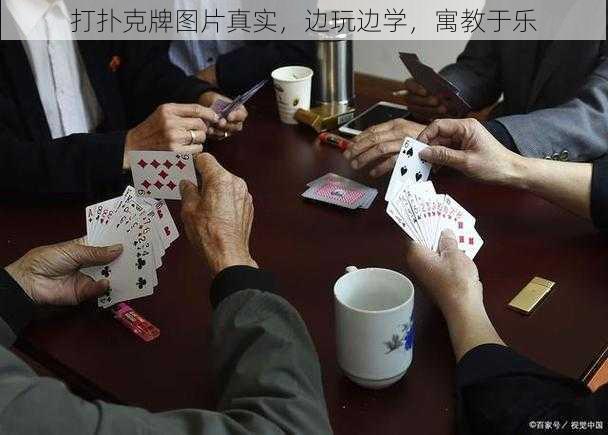 打扑克牌图片真实,边玩边学,寓教于乐