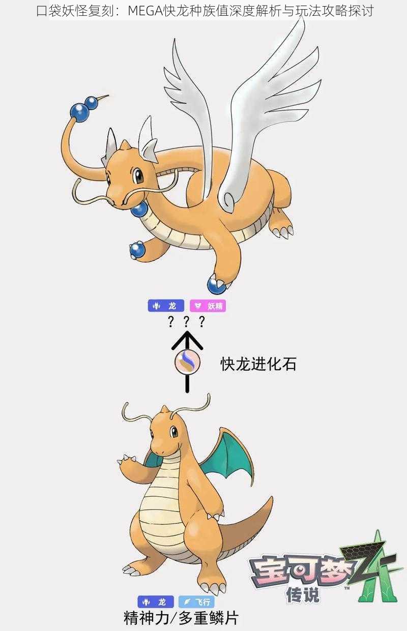 口袋妖怪复刻:MEGA快龙种族值深度解析与玩法攻略探讨