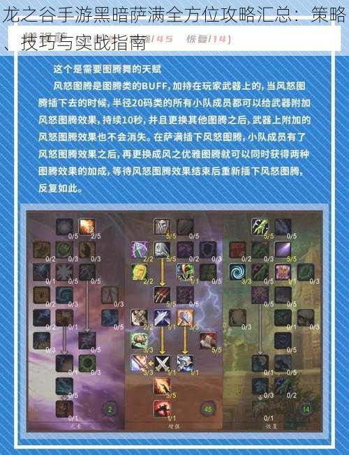 龙之谷手游黑暗萨满全方位攻略汇总:策略、技巧与实战指南