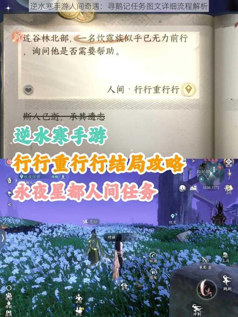 逆水寒手游人间奇遇:寻鹅记任务图文详细流程解析