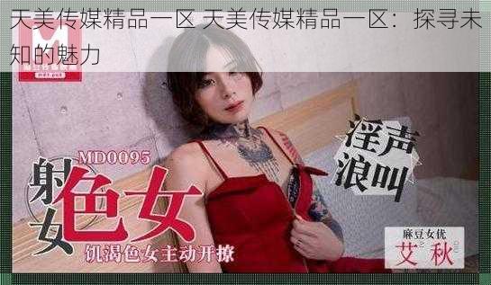 天美传媒精品一区 天美传媒精品一区:探寻未知的魅力