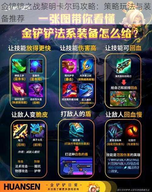 金铲铲之战黎明卡尔玛攻略:策略玩法与装备推荐