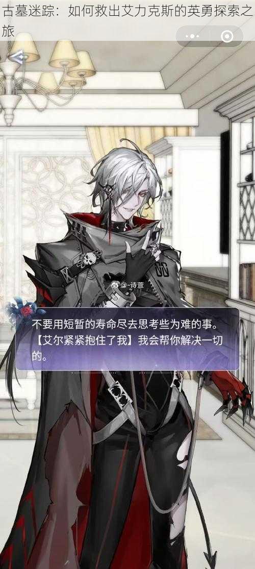 古墓迷踪:如何救出艾力克斯的英勇探索之旅