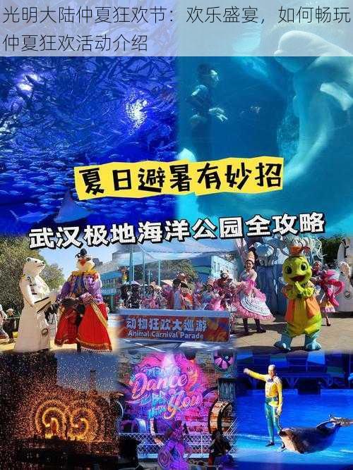 光明大陆仲夏狂欢节:欢乐盛宴,如何畅玩仲夏狂欢活动介绍