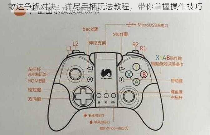 敢达争锋对决:详尽手柄玩法教程,带你掌握操作技巧