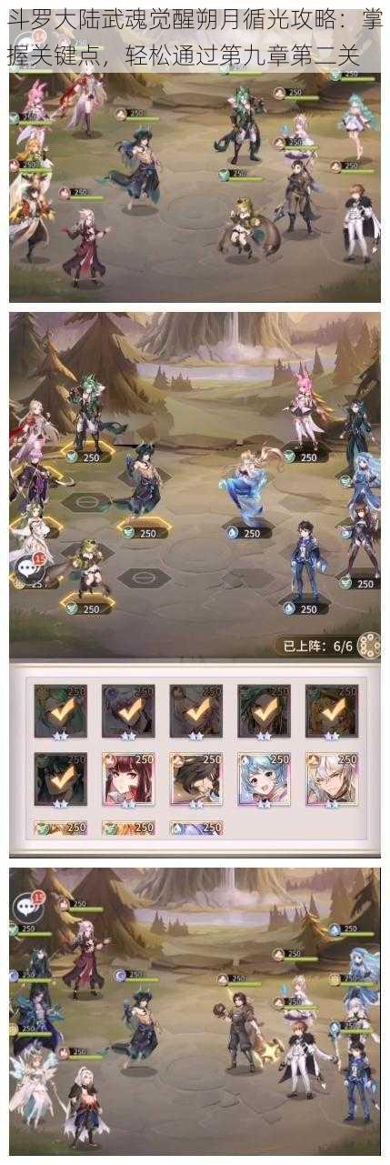 斗罗大陆武魂觉醒朔月循光攻略:掌握关键点,轻松通过第九章第二关