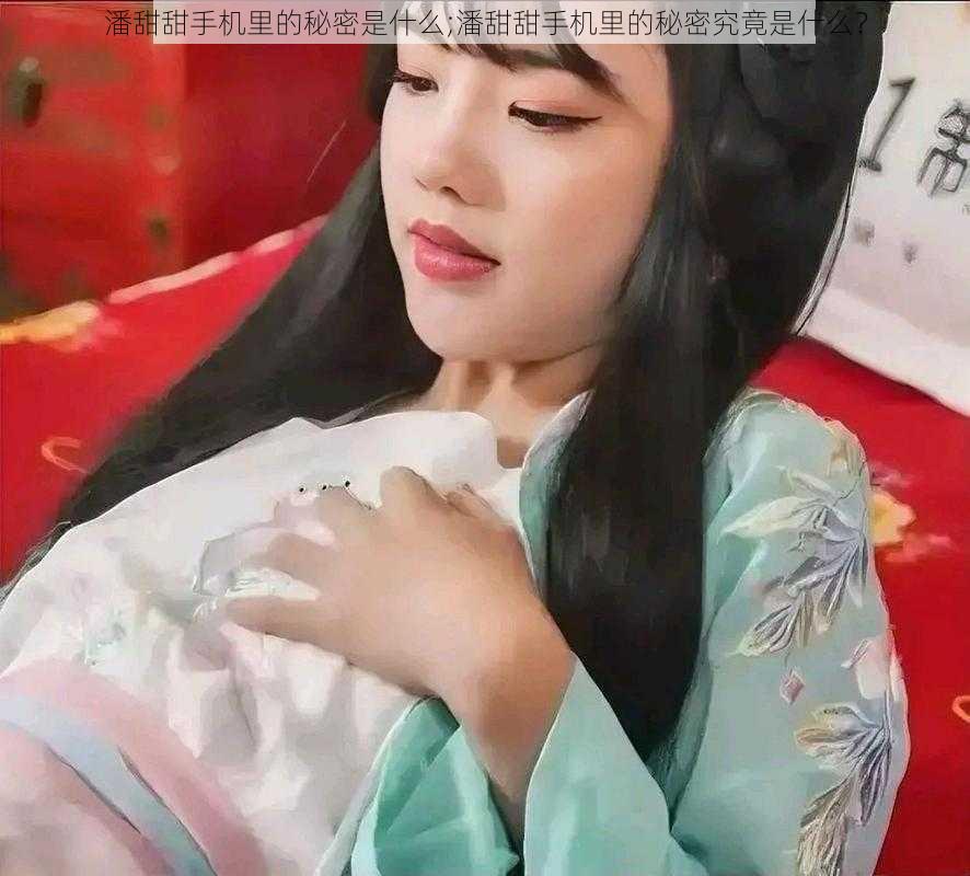 潘甜甜手机里的秘密是什么;潘甜甜手机里的秘密究竟是什么?