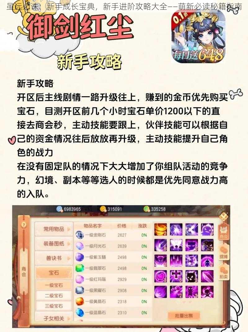 虽远必诛:新手成长宝典,新手进阶攻略大全——萌新必读秘籍指南