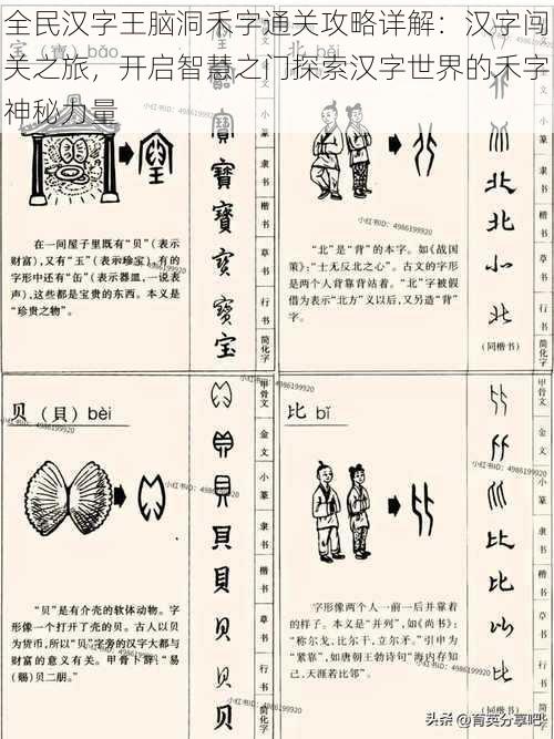 全民汉字王脑洞禾字通关攻略详解:汉字闯关之旅,开启智慧之门探索汉字世界的禾字神秘力量