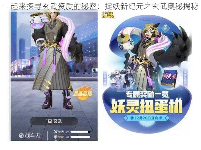 一起来探寻玄武资质的秘密:捉妖新纪元之玄武奥秘揭秘