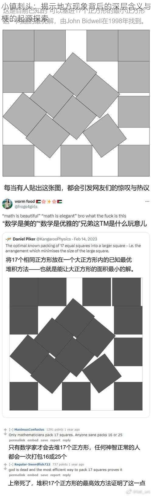 小镇刺头:揭示地方现象背后的深层含义与梗的起源探索