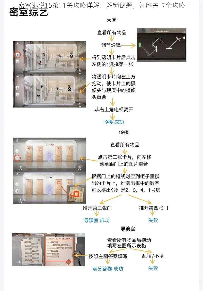 密室逃脱15第11关攻略详解:解锁谜题,智胜关卡全攻略