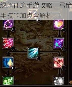 绿色征途手游攻略:弓箭手技能加点全解析