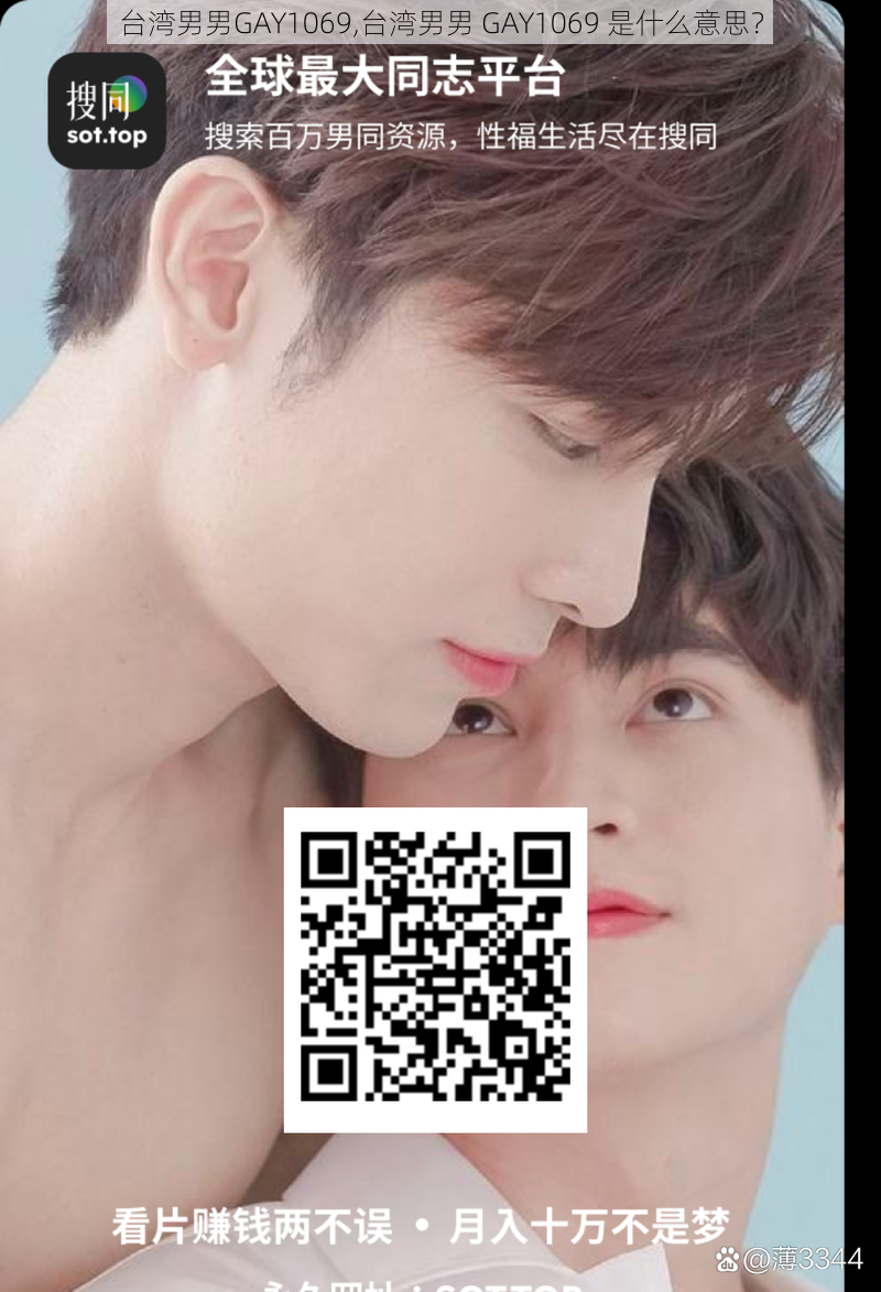 台湾男男GAY1069,台湾男男 GAY1069 是什么意思?
