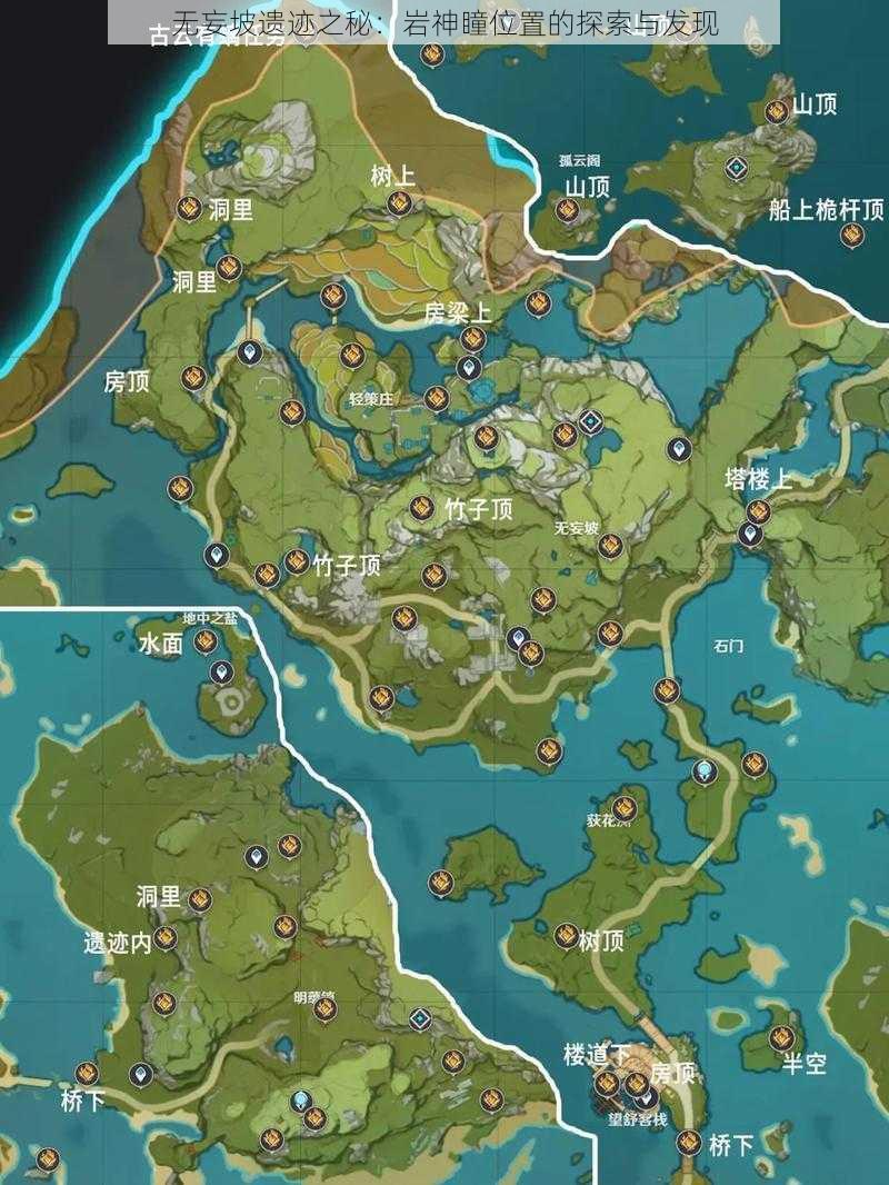 无妄坡遗迹之秘:岩神瞳位置的探索与发现