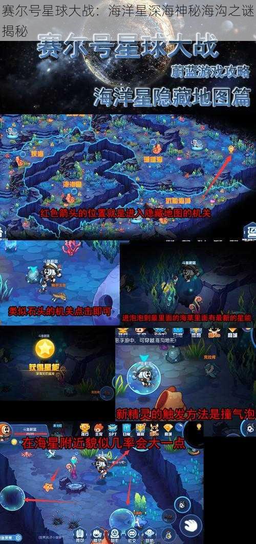 赛尔号星球大战:海洋星深海神秘海沟之谜揭秘