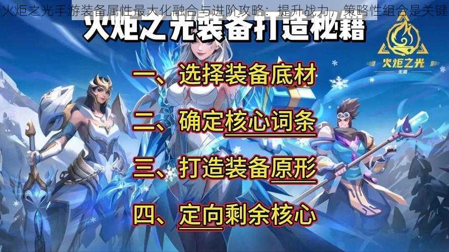 火炬之光手游装备属性最大化融合与进阶攻略:提升战力,策略性组合是关键