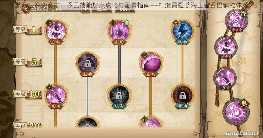 航海王燃烧意志:乔巴技能加点攻略与配置指南——打造最强航海王者乔巴辅助体系