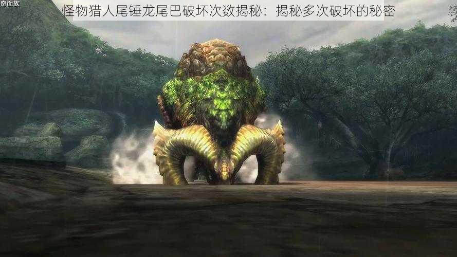 怪物猎人尾锤龙尾巴破坏次数揭秘:揭秘多次破坏的秘密
