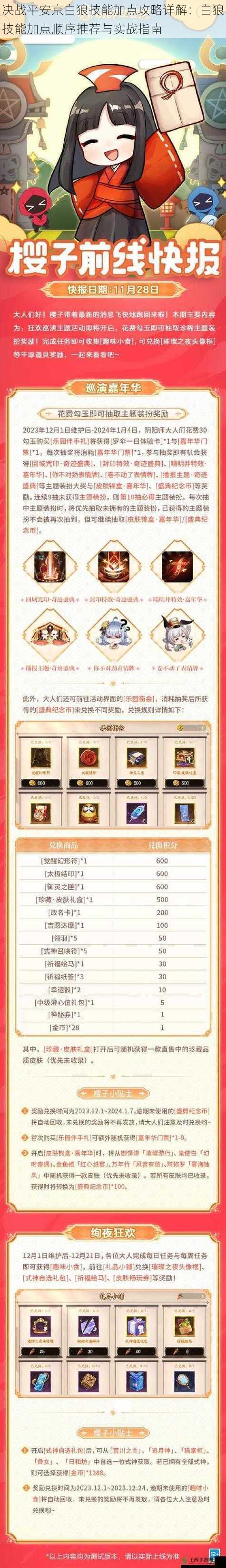 决战平安京白狼技能加点攻略详解:白狼技能加点顺序推荐与实战指南