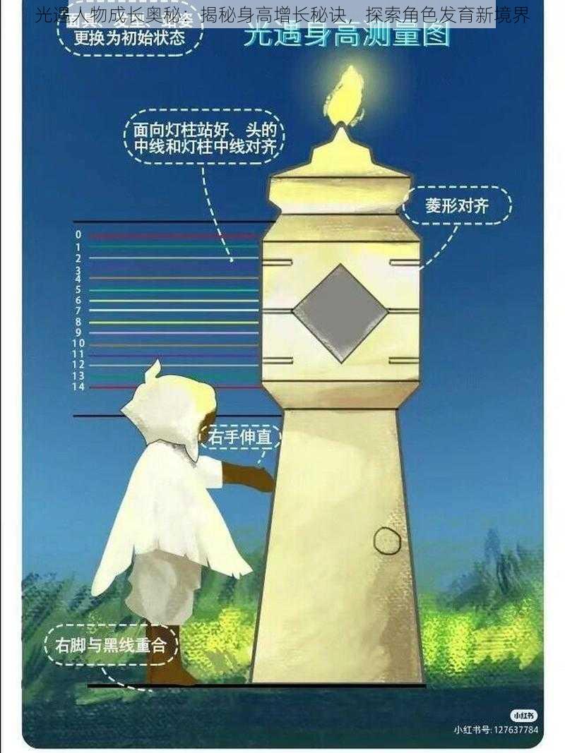 光遇人物成长奥秘:揭秘身高增长秘诀,探索角色发育新境界