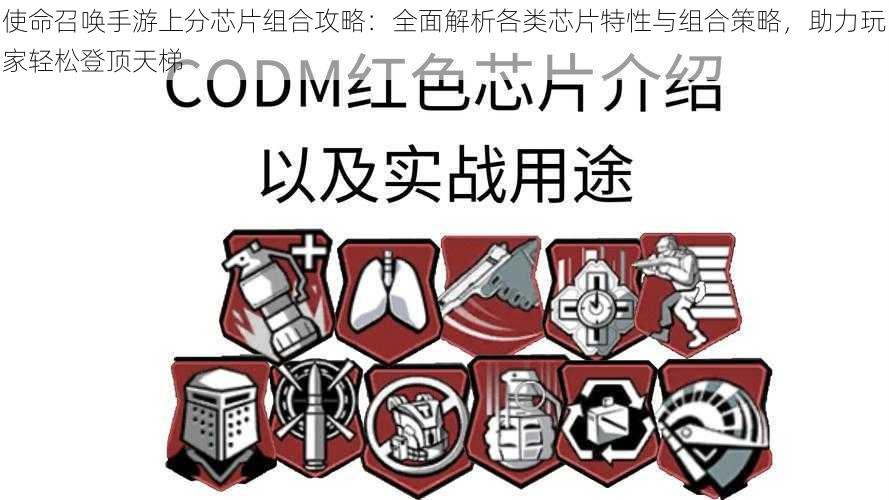 使命召唤手游上分芯片组合攻略:全面解析各类芯片特性与组合策略,助力玩家轻松登顶天梯