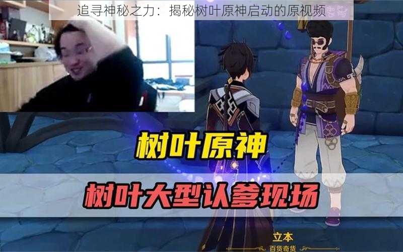 追寻神秘之力:揭秘树叶原神启动的原视频