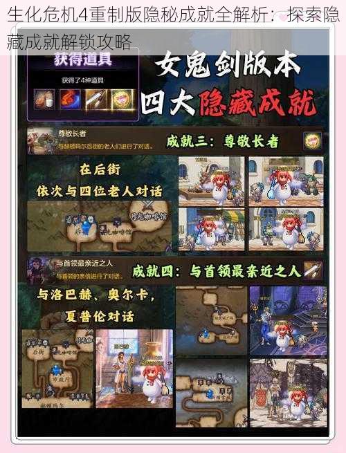 生化危机4重制版隐秘成就全解析:探索隐藏成就解锁攻略