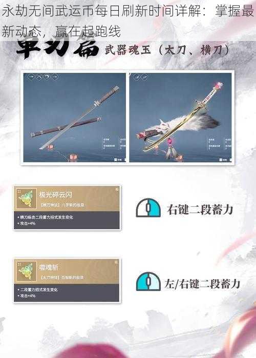 永劫无间武运币每日刷新时间详解:掌握最新动态,赢在起跑线